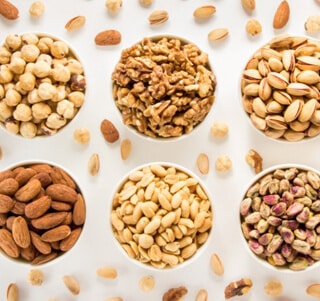 What are the health benefits of nuts?