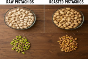 какие фисташки полезнее жареные или сырые