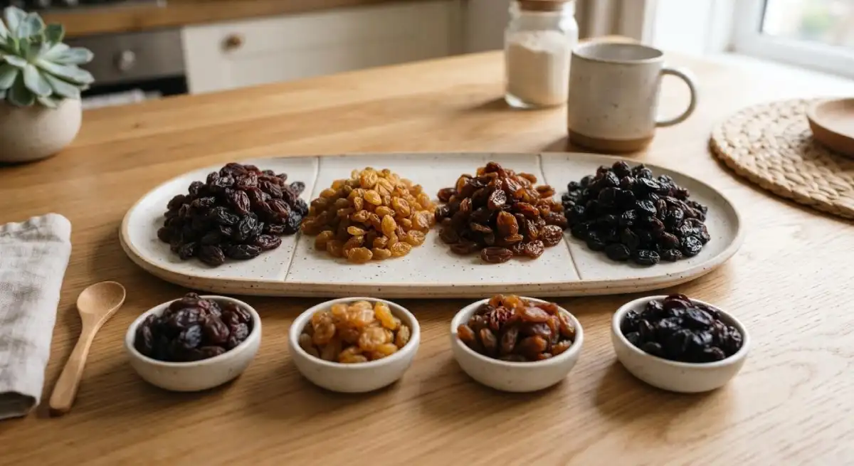Different Types of Raisins