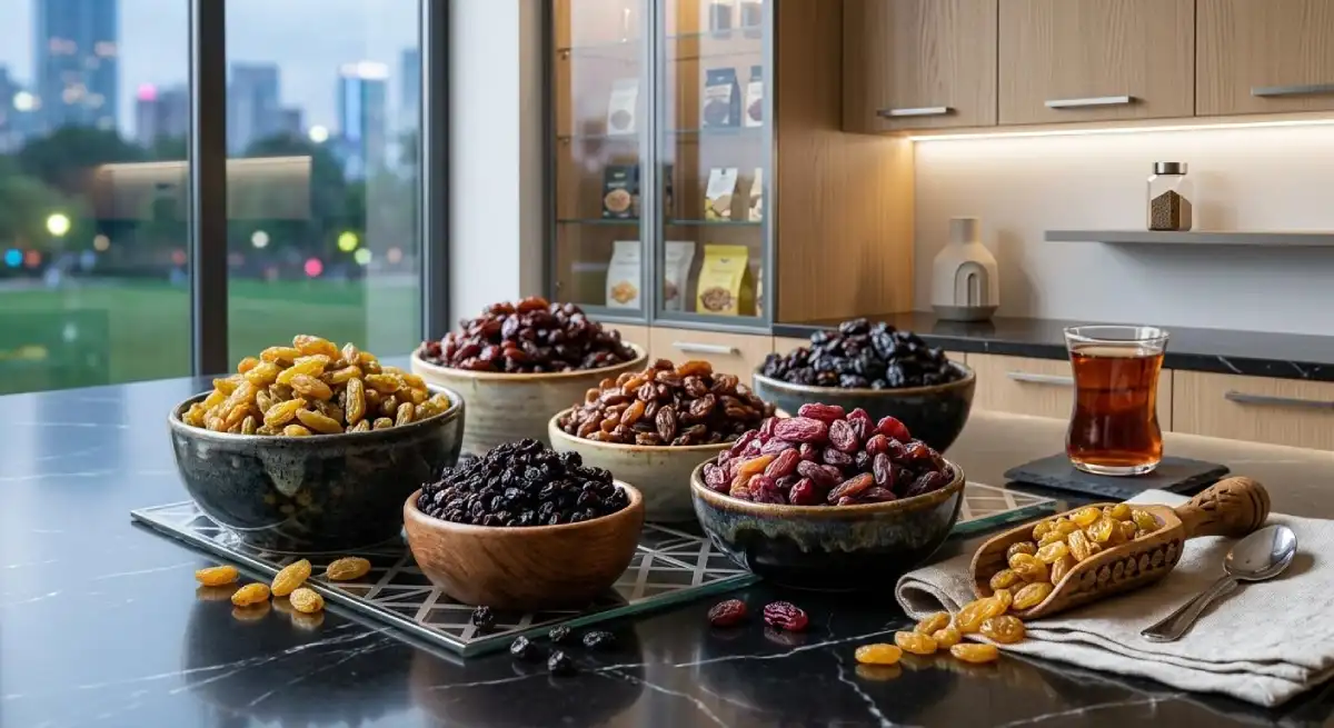 Different Types of Raisins
