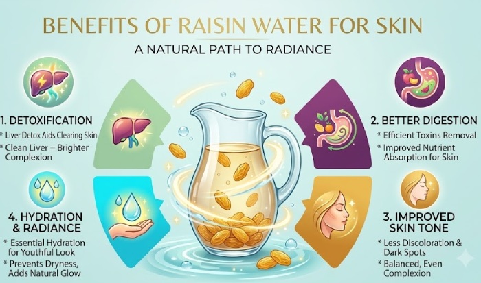 Black Raisins for Skin Whitening