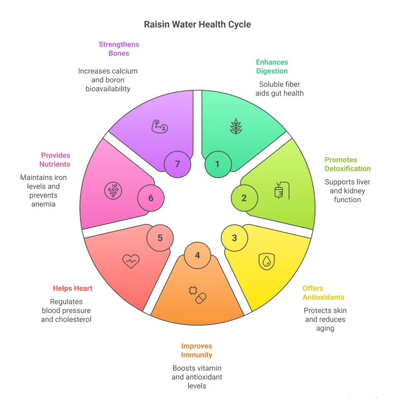 Raisin Water Benefits