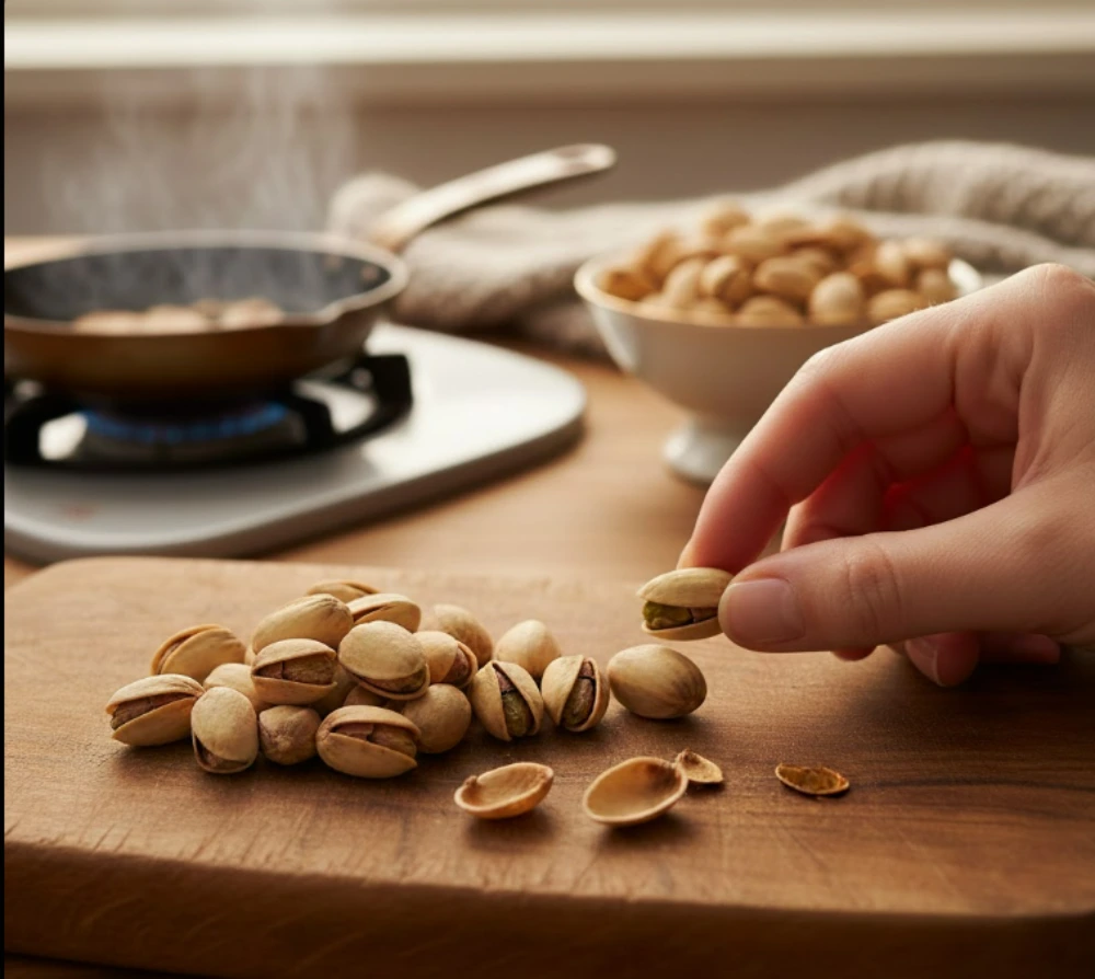 ways to open pistachios