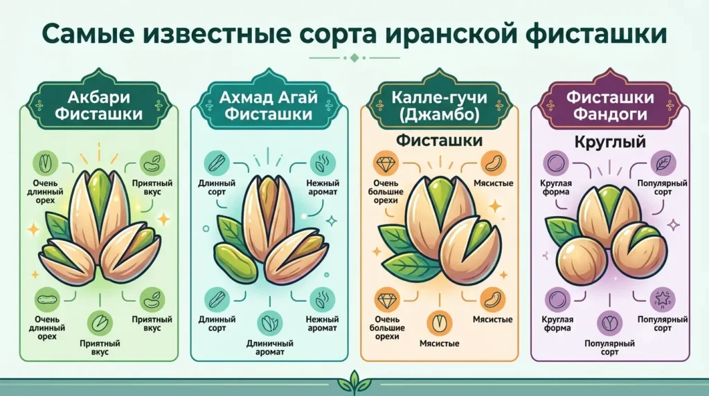 В каких регионах мира произрастает фисташка?