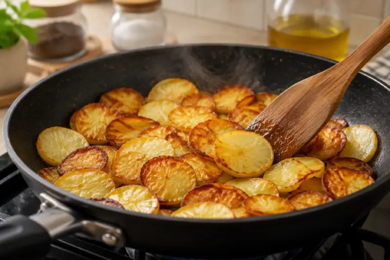 Ingredients for Homemade Potato Chips