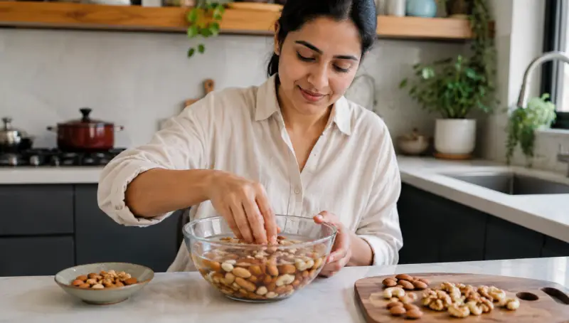 soaking nuts overnight benefits